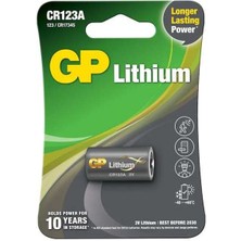 Gp CR123A Fotograf Makinesi Pili