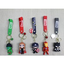 Kaia Marvel Karışık Karakter Silikon Anahtarlık