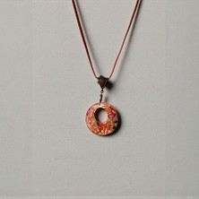 Aurora Terra Epoksi Kolye