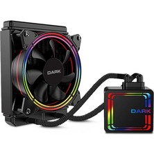 Kaia Dark Aquaforce W126 120MM Fıxed Rgb Ledli̇ Sıvı Soğutma Işlemci̇