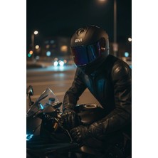 Givi Gıvı 50.x Mat Siyah / 1 Renkli 1 Şeffaf Vizörlü Motosiklet Kask
