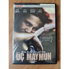 Plakperest Üç Maymun /three Monkeys Nuri Bilge Ceylan Double DVD 104 Dakika+ Bonus DVD Film Temiz 2. El