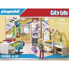 Wishora Store 70988 Şehir Hayatı Modern Ev Lüks Genç Odası, Eğlenceli, Yaratıcı Rol Yapma, Oyun Setleri 4 Yaş ve Üzeri Çocuklar Için Uygundur