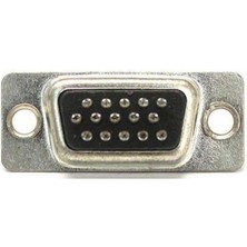 Elektromer 15 Pin Erkek 3 Sıra D-Sub Konnektör