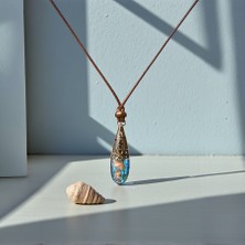 Poseidon’un Hatırası Epoksi Kolye