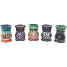 Kaia Obsidian Taşı Buhurdanlık Model 6