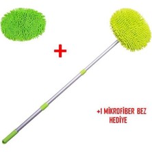 Kaia Yedek Bezli Mikrofiber Araba Yıkama Fırçası