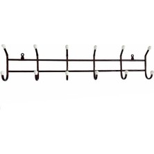 Kaia Kapı Arkası Askısı Vidalı Tip 6 Kanca