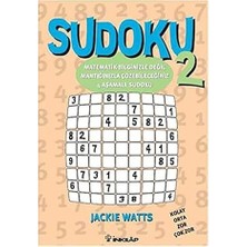 İnkılap Kitabevi Sudoku 2: Matematik Bilginizle Değil Mantığınızla Çözebileceğiniz 4 Aşamalı Sudoku + 28 Kitap