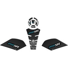 Gogo Premium Cf Moto 250 Sr 2020 - 2025 Uyumlu Tank Pad Set 007