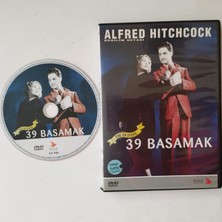 Plakperest Alfred Hitchcock  / 39 Basamak  - 2. El  DVD Film / Türkçe Dublaj / Siyah Beyaz Format