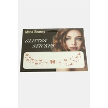 Zero Ozlstor Kelebek Yüz Sticker-Roz