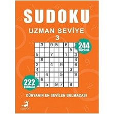 Olimpos Yayınları Sudoku Uzman Seviye 3: Dünyanın En Sevilen Bulmacası - 222 Bulmaca + 31 Kitap
