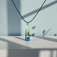 Lagün Tılsımı Epoksi Kolye