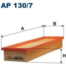 Filtron Fıltron AP130.7 - Hava Filtresi Partner-Berlıngo 96 P207 06 C2-C3 09 1.1-1.4-1.4i
