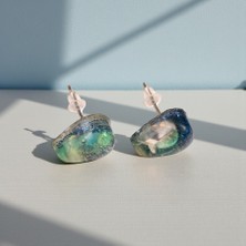 Ocean Whisper Epoksi Küpe
