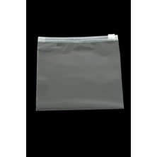 Zero Ozlstor 15X15 Fermuarlı Şeffaf Poşet 1 Adet-Şeffaf