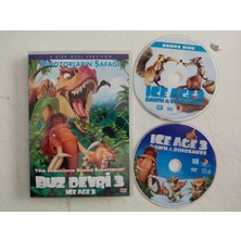 Plakperest Buz Devri 3 / Dinozorların Şafağı   -  2xdvd Film -Animasyon -2.el