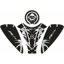 Gogo Premium Yamaha R25 2019 - 2025 Uyumlu Tank Pad Set 007