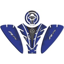 Gogo Premium Yamaha R25 2019 - 2025 Uyumlu Tank Pad Set 004