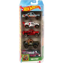 Hot Wheels Beşli Araba Seti Mud Studs JKG10