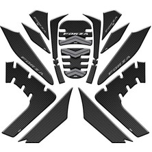 Gogo Premium Honda Forza 2021 - 2025 Uyumlu Tank Pad Set 008
