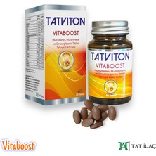 Tatviton Vitaboost 30 Tablet – Ginsengli Multivitamin ve Mineral Kompleksi