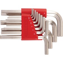 İzeltaş Izeltaş Milimetrik Allen Anahtar Takımı - 10 - 12 Parça Standart Boy Alyan Anahtar Seti