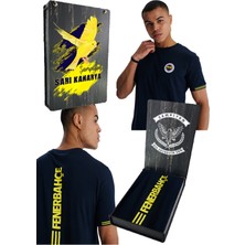 Fenerbahçe Erkek Tribün Sırt Detaylı T-Shirt Uv Hediyelik Kutu