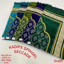 Begün Kadife Şipinger Seccade (10 Adet)..hac-Umre Hediyelik Seccade.kaliteli Şipinger Seccade.karışık Renk