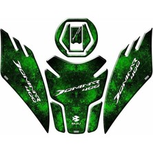 Gogo Premium Dominar 400 2017 - 2025 Uyumlu Tank Pad Set 009