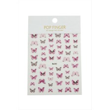 Bijuteri Net Kelebek Tattoo Dövme Sticker