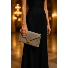 Clutch Mıknatıslı Abiye El Çantası