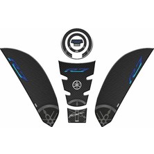 Gogo Premium Yamaha R7 2021 - 2025 Uyumlu Full Tank Pad Set 002