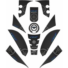 Gogo Premium Yamaha R7 2021 - 2025 Uyumlu Full Tank Pad Set 002