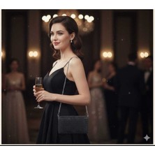 Bacoss Taşlı Abiye Çanta (BC-1262 )