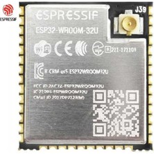 Volrobik Espressif ESP32-WROOM-32U Wifi + Bluetooth Modül – Harici Anten Destekli ESP32