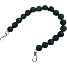 Mertay Çanta Askısı 40 cm Akrilik Yuvarlak Yeşil