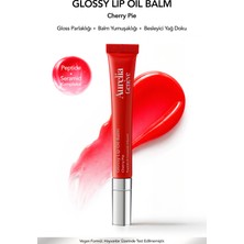 Aurelia Genève Glossy Lip Oil Balm - Nemlendirici Etkili Renkli Lip Balm- Cherry Pie - Kiraz Kırmızı - 12 ml