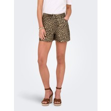 Only Onlnaomı Strıng Aop Shorts Otw Kadın Kahverengi Şort - 15347131