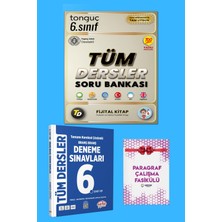 Tonguç Akademi 6. Sınıf Tüm Dersler Soru Bankası Fijital Kitap + 6. Sınıf Deneme Sınavı