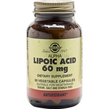 Solgar Alpha Lipoic Acid 60  Mg 60 Kapsül