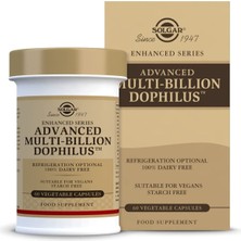 Solgar Advanced Multi-Billion Dophilus 60 Kapsül