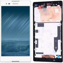 Sony Xperia T2 Ultra D5303 Ekran Full Çıtalı Beyaz Dokunmatik LCD