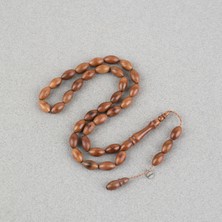 Kuka Orijinal Doğal Lapisdo Imzalı Bilek Boy Arpa Kesim 6.5X11MM Tesbih