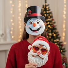 Dodomar Maske Yılbaşı Temalı 2li Kardan Adam Noel Baba