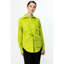 On Triko  Beli Bağcıklı Uzun Kol Ceket  52501