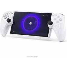 Cosmostech Ps Portal Uyumlu Beyaz Silikon Koruyucu Kılıf + Thumb Grip Seti | Kaymaz Yüzey – Darbe Koruması – Konforlu Tutuş