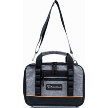 Probag Profesyonel Takım Çantası | Omuz Askılı ve El Taşımalı Alet Çantası Organizer – Gri