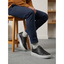 Erkek Hakiki Deri Slip-On Günlük Ayakkabı